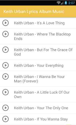 Keith Urban Lyrics Song 2