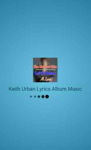 Keith Urban Lyrics Song 3