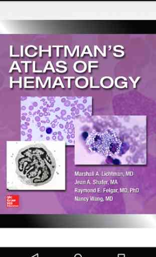 Lichtman's Atlas of Hematology 1