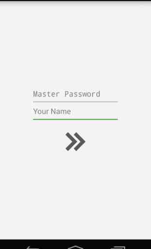 Master Password for Android 1