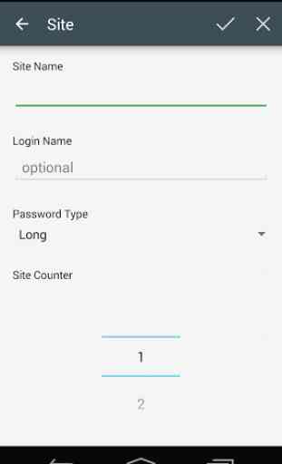 Master Password for Android 3