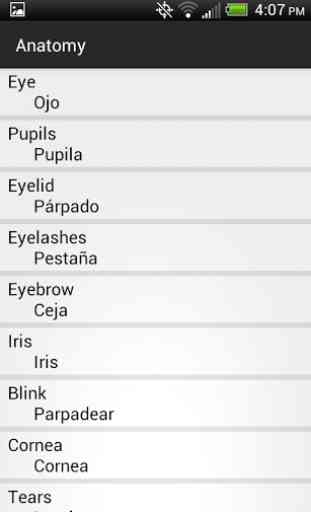 Optometry Translator Spanish 3