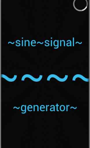 Sine Signal Generator 1