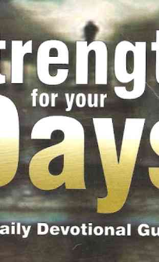 Strength for Your Days 4