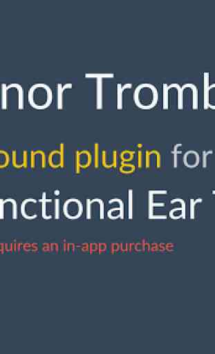Tenor Trombone *Plugin* 1