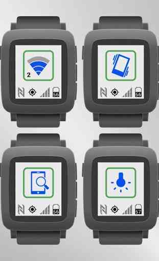 Toggles for Pebble 3