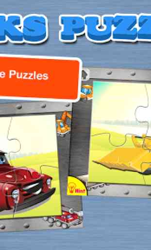 Truck Puzzles: Kids Puzzles 2