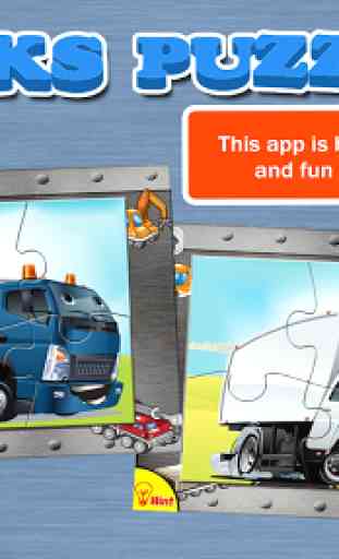 Truck Puzzles: Kids Puzzles 3