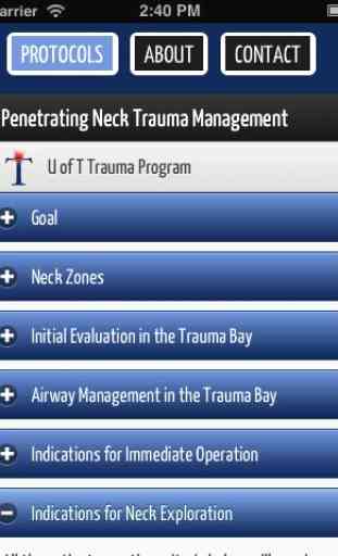 U of T Trauma Protocols 2