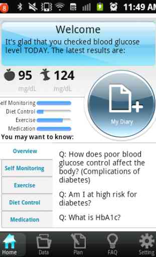 URIGHT Diabetes Manager 1