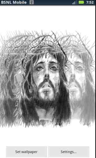 Vibrant Jesus Live Wallpaper 1