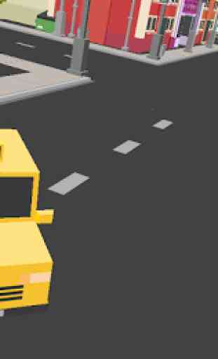 3D Duty Taxi Driver City 3