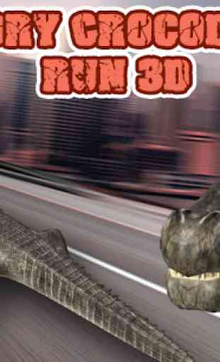 Angry Crocodile Run 3D 3