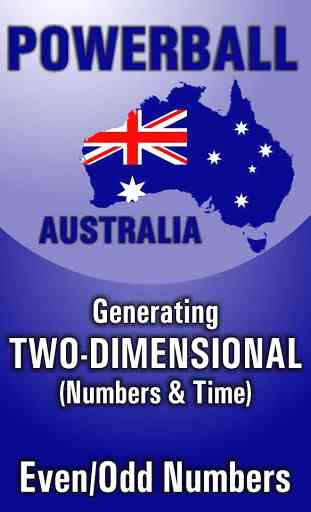 Australian Powerball generator 1