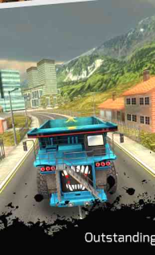 Dump Truck 3D Racing 4