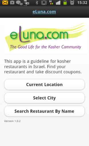 eLuna kosher restaurants 1