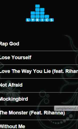 Eminem Top Lyrics 2