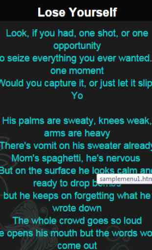 Eminem Top Lyrics 4