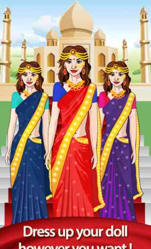 Indian Bride Makeover Dress Up 1