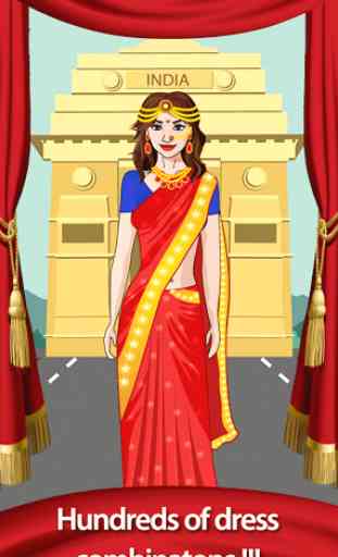 Indian Bride Makeover Dress Up 2