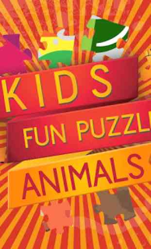 Kids Fun Puzzle : Animals 1
