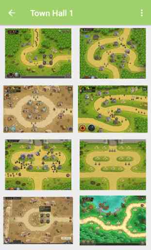 Layout for Kingdom Rush 3