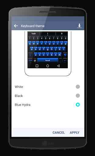 LG G4 V10 Keyboard Blue Hydra 4