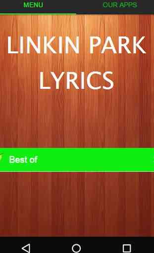 Linkin Park Best Lyrics 1