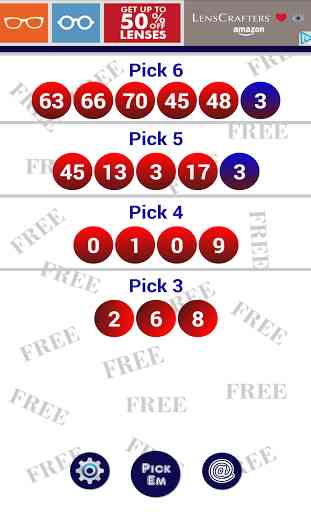 Lottery Number Generator FREE 3
