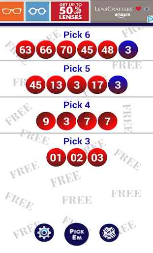 Lottery Number Generator FREE 4