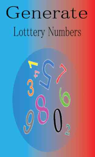Lucky Lottery Number Generator 1