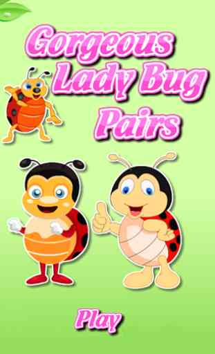 Matching Game-Gorgeous LadyBug 1