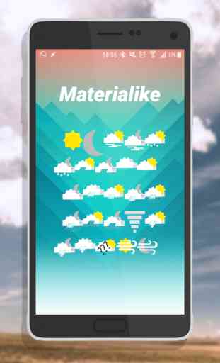 Materialike weather komponent 1
