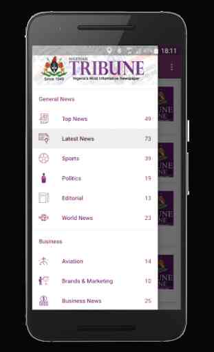 Nigerian Tribune Mobile 1
