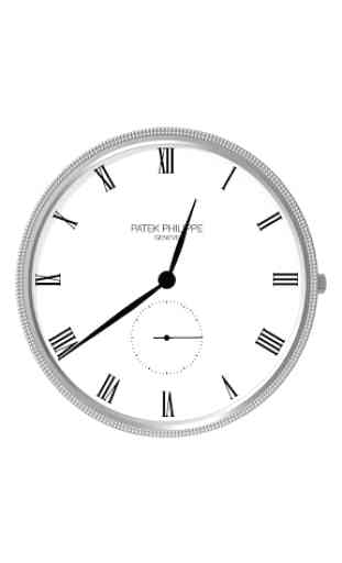 Patek Clock Lockscreen 1