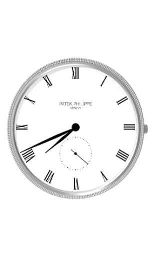 Patek Clock Lockscreen 2