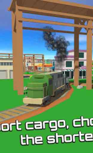 Pixel Train Driving Simulator 2