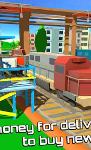 Pixel Train Driving Simulator 4