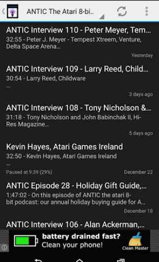 Retro Atari Podcasts 2