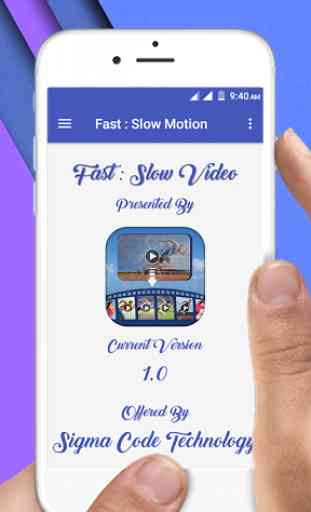 Slow & Fast Motion Video Maker 3