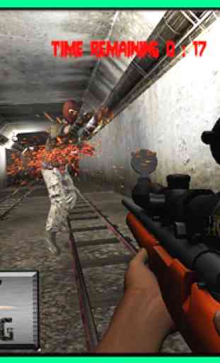 Subway Shooting: Sniper 3D 3