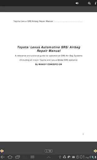 Toyota-Lexus SRS Airbag Manual 3