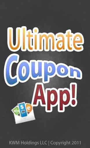 Ultimate Coupon App 1