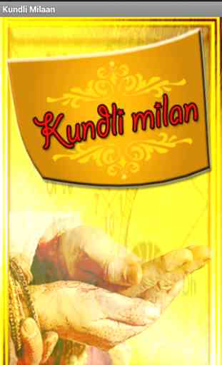 Vedic:Kundli Milan 1