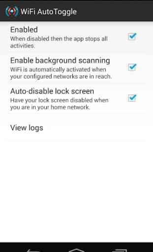 WiFi and Lockscreen AutoToggle 1
