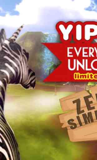 Zebra Simulator 3D Wildlife 1