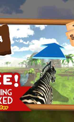 Zebra Simulator 3D Wildlife 2