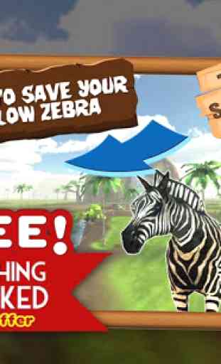Zebra Simulator 3D Wildlife 4