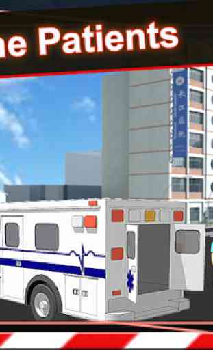Ambulance City Rescue Sim 3D 1