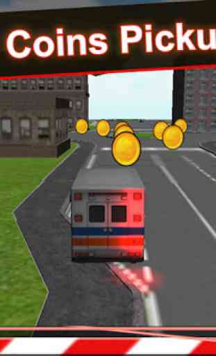 Ambulance City Rescue Sim 3D 2